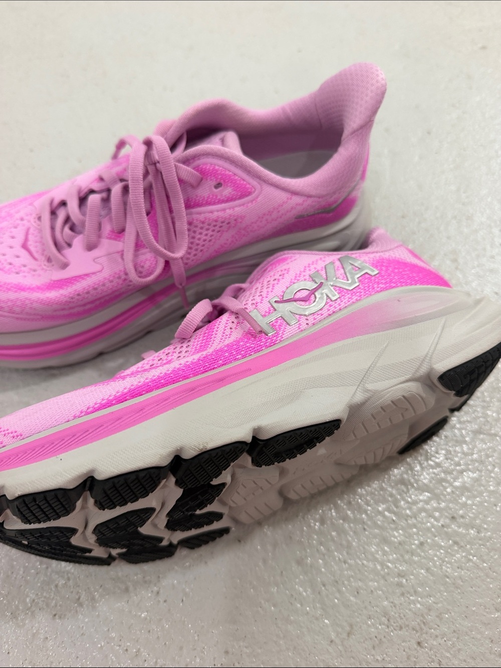 Hoka Hot Pink Sneakers